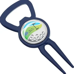 Divot Bottle Opener Tool with Ball Marker