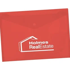 Document Envelope with Snap Closure - 9-1/4 inches x 13 inches - Translucent