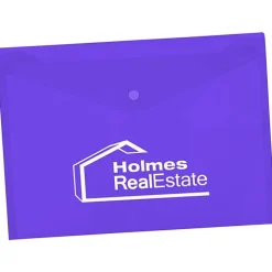 Document Envelope with Snap Closure - 9-1/4 inches x 13 inches - Translucent