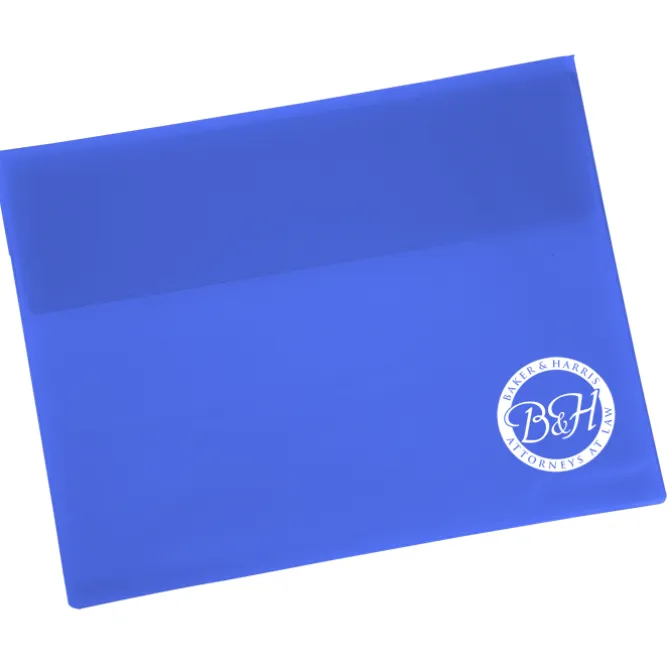 Document Portfolio - 10 inches x 13 inches - Translucent