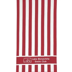 Double Sided Cabana Stripe Beach Towel