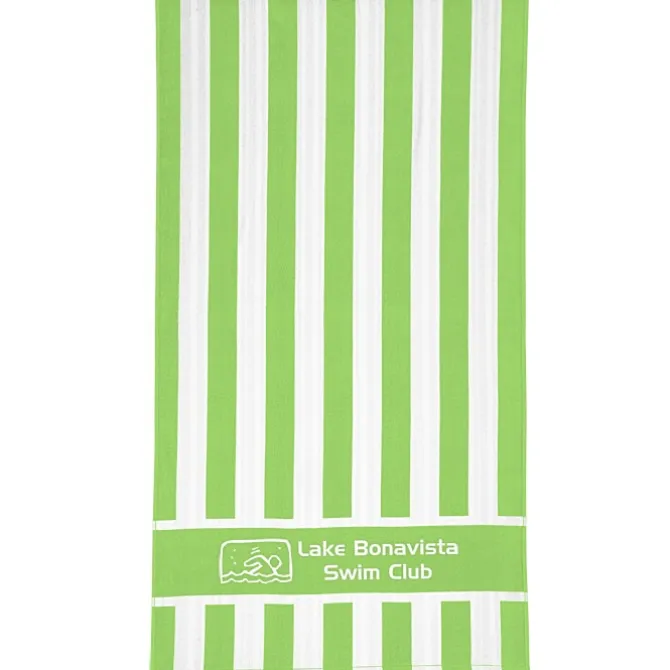 Double Sided Cabana Stripe Beach Towel