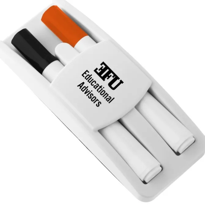Dry Erase Markers & Eraser Set