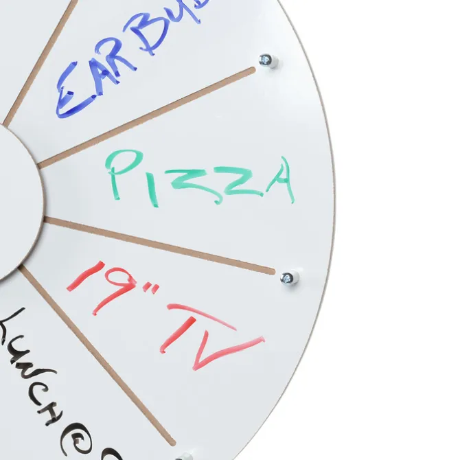 Dry Erase Prize Wheel - Blank