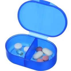 Dual Compartment Pill Box
