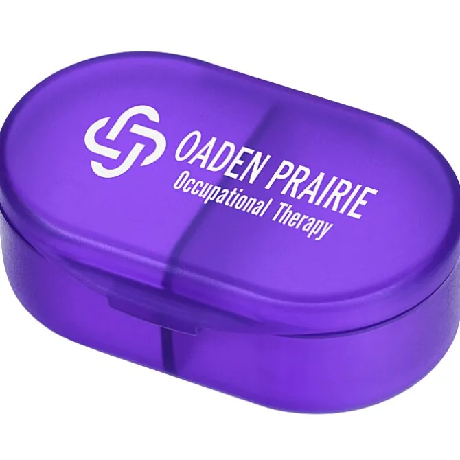 Dual Compartment Pill Box