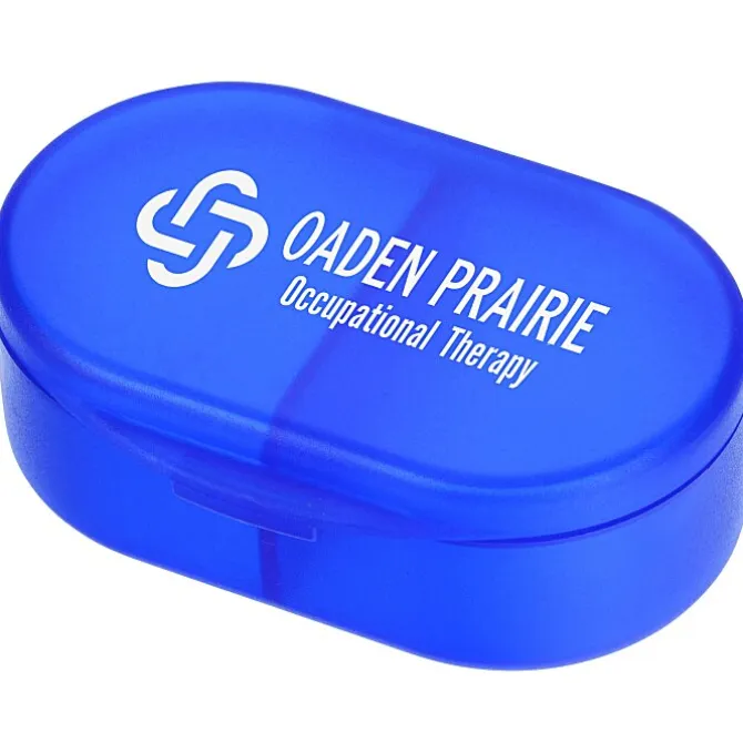 Dual Compartment Pill Box