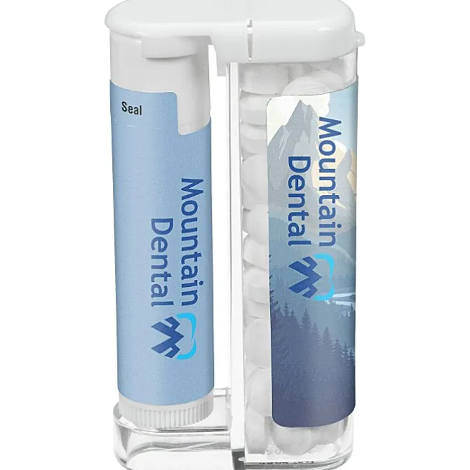Dual Use Lip Balm with Mints