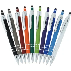 Dublin Soft Touch Stylus Metal Pen - 24 hr