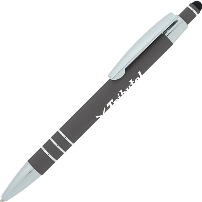 Dublin Soft Touch Stylus Metal Pen - 24 hr