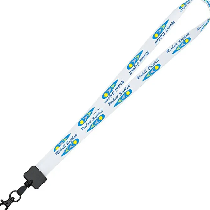 Dye-Sub Lanyard - 3/4 inches - 32 inches - Metal Lobster Claw