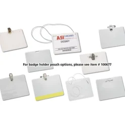 Dye-Sub Lanyard - 3/4 inches - 32 inches - Large Metal Bulldog Clip