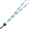 Dye-Sub Lanyard - 3/4 inches - 32 inches - Metal Lobster Claw - 24 hr