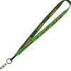 Dye-Sub Lanyard - 3/4 inches - 32 inches - Snap with Metal Bulldog Clip