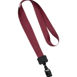 Dye-Sub Lanyard - 3/4 inches - 32 inches - Large Metal Bulldog Clip - Damask