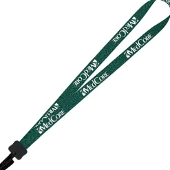 Dye-Sub Lanyard - 3/4 inches - 32 inches - Plastic Bulldog Clip - Damask