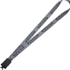 Dye-Sub Lanyard - 3/4 inches - 32 inches - Snap Buckle Release - Damask - 24 hr