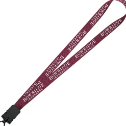 Dye-Sub Lanyard - 3/4 inches - 32 inches - Snap Buckle Release - Damask - 24 hr