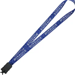 Dye-Sub Lanyard - 3/4 inches - 32 inches - Snap Buckle Release - Damask - 24 hr