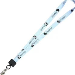 Dye-Sub Lanyard - 3/4 inches - 32 inches - Snap with Metal Bulldog Clip - Chevron