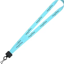 Dye-Sub Lanyard - 3/4 inches - 32 inches - Metal Swivel Snap Hook - Chevron