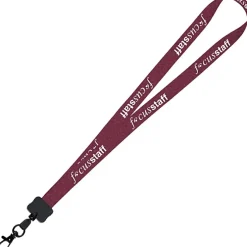 Dye-Sub Lanyard - 3/4 inches - 32 inches - Metal Lobster Claw - Damask - 24 hr