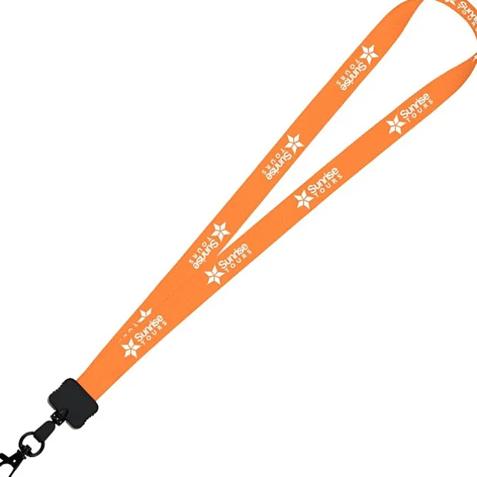 Dye-Sub Lanyard - 3/4 inches - 32 inches - Metal Lobster Claw - Chevron - 24 hr