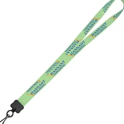 Dye-Sub Lanyard - 3/4 inches - 34 inches - Metal Swivel Snap Hook
