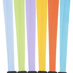 Dye-Sub Lanyard - 3/4 inches - 32 inches - Plastic Bulldog Clip - Chevron