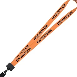 Dye-Sub Lanyard - 3/4 inches - 32 inches - Large Metal Bulldog Clip - Chevron - 24 hr