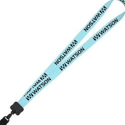 Dye-Sub Lanyard - 3/4 inches - 32 inches - Large Metal Bulldog Clip - Chevron - 24 hr