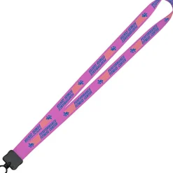 Dye-Sub Lanyard - 3/4 inches - 34 inches - Plastic O-Ring