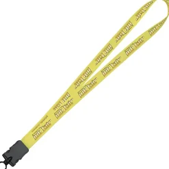Dye-Sub Lanyard - 3/4 inches - 32 inches - Snap Buckle Release - 24 hr