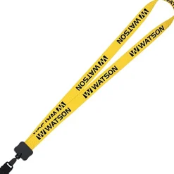 Dye-Sub Lanyard - 3/4 inches - 32 inches - Large Metal Bulldog Clip - Chevron