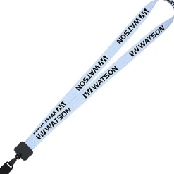 Dye-Sub Lanyard - 3/4 inches - 32 inches - Large Metal Bulldog Clip - Chevron