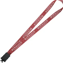 Dye-Sub Lanyard - 3/4 inches - 32 inches - Snap Buckle Release - Damask