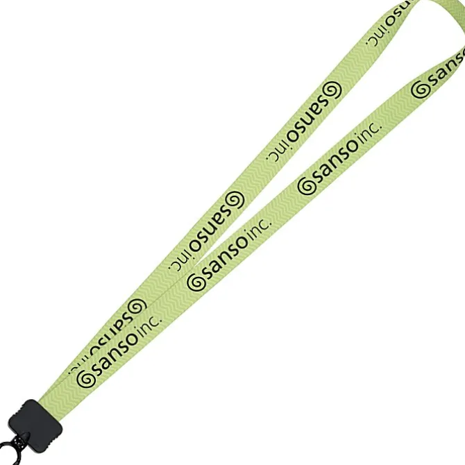 Dye-Sub Lanyard - 3/4 inches - 32 inches - Plastic O-Ring - Chevron - 24 hr