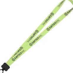 Dye-Sub Lanyard - 3/4 inches - 32 inches - Plastic O-Ring - Chevron - 24 hr