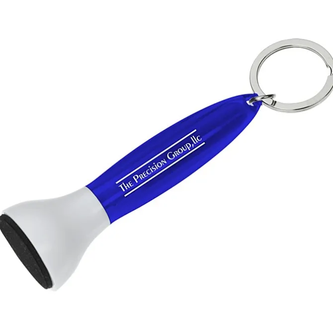 Earbud and Screen Cleaner Keychain