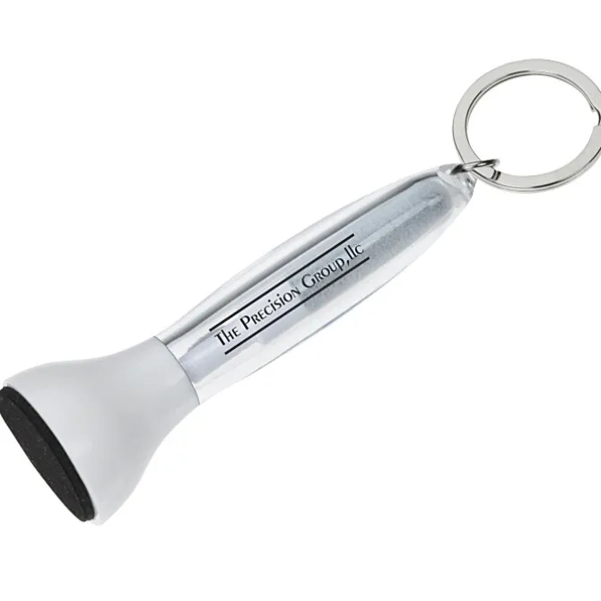 Earbud and Screen Cleaner Keychain