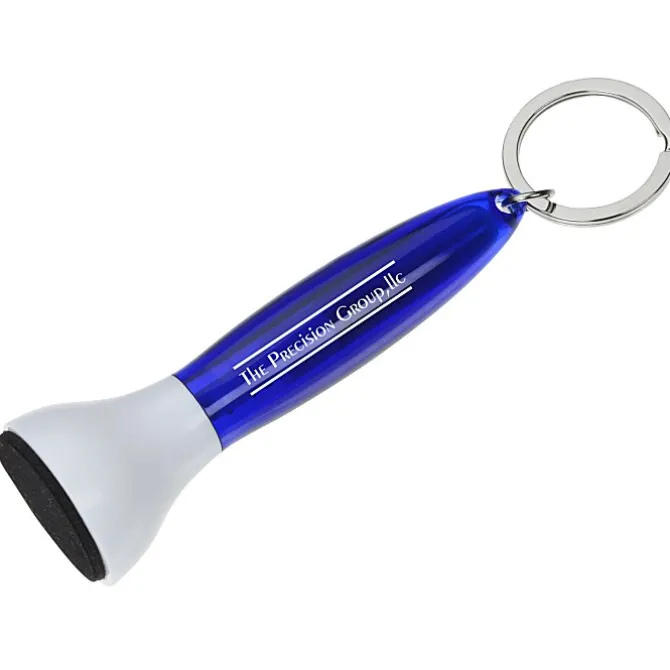 Earbud and Screen Cleaner Keychain
