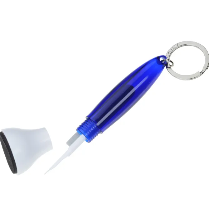 Earbud and Screen Cleaner Keychain