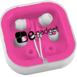 Earbuds with Interchangeable Covers - Colors - 24 hr