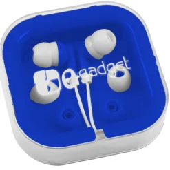 Earbuds with Interchangeable Covers - Colors - 24 hr