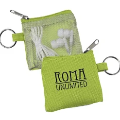 Earbuds with Pouch - 24 hr