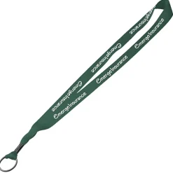 Economy Lanyard - 3/4 inches - Metal Split Ring - 24 hr