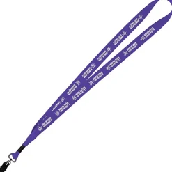 Economy Lanyard - 3/4 inch - Metal Bulldog Clip