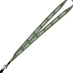 Economy Lanyard - 3/4 inch - Metal Bulldog Clip