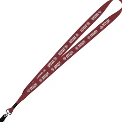 Economy Lanyard - 3/4 inch - Metal Bulldog Clip