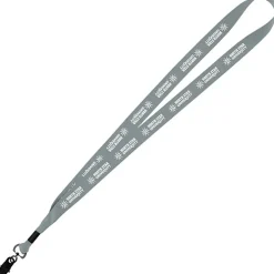 Economy Lanyard - 3/4 inch - Metal Bulldog Clip